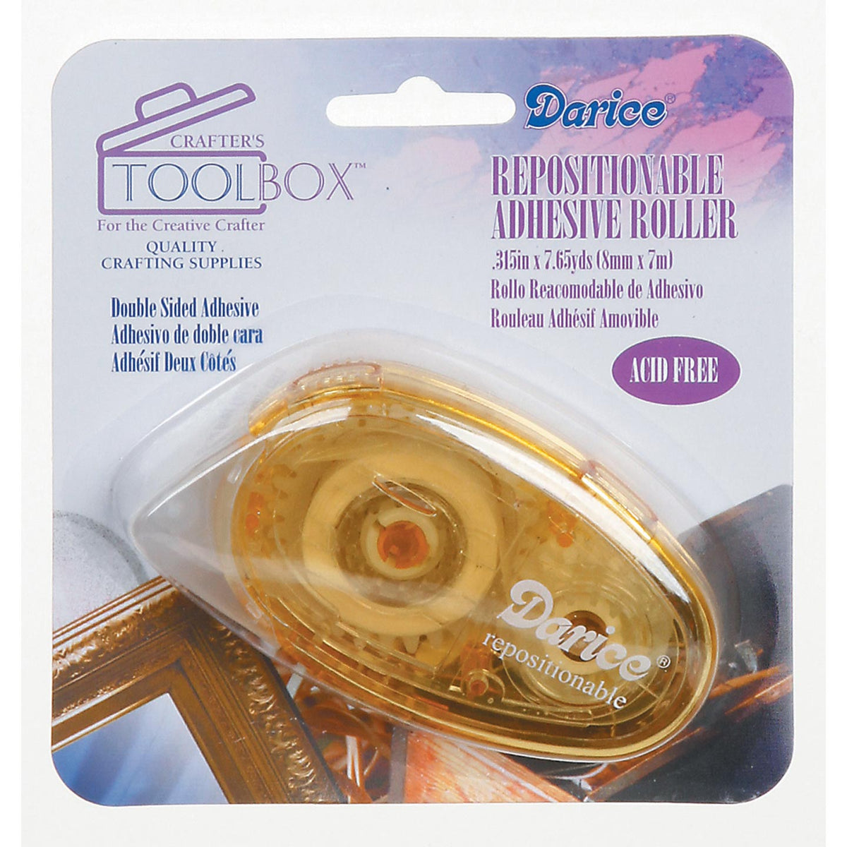 Repositionable Double Sided Tape Dispenser