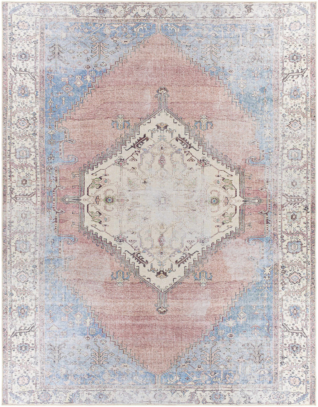 Sacriston Washable Area Rug - Clearance