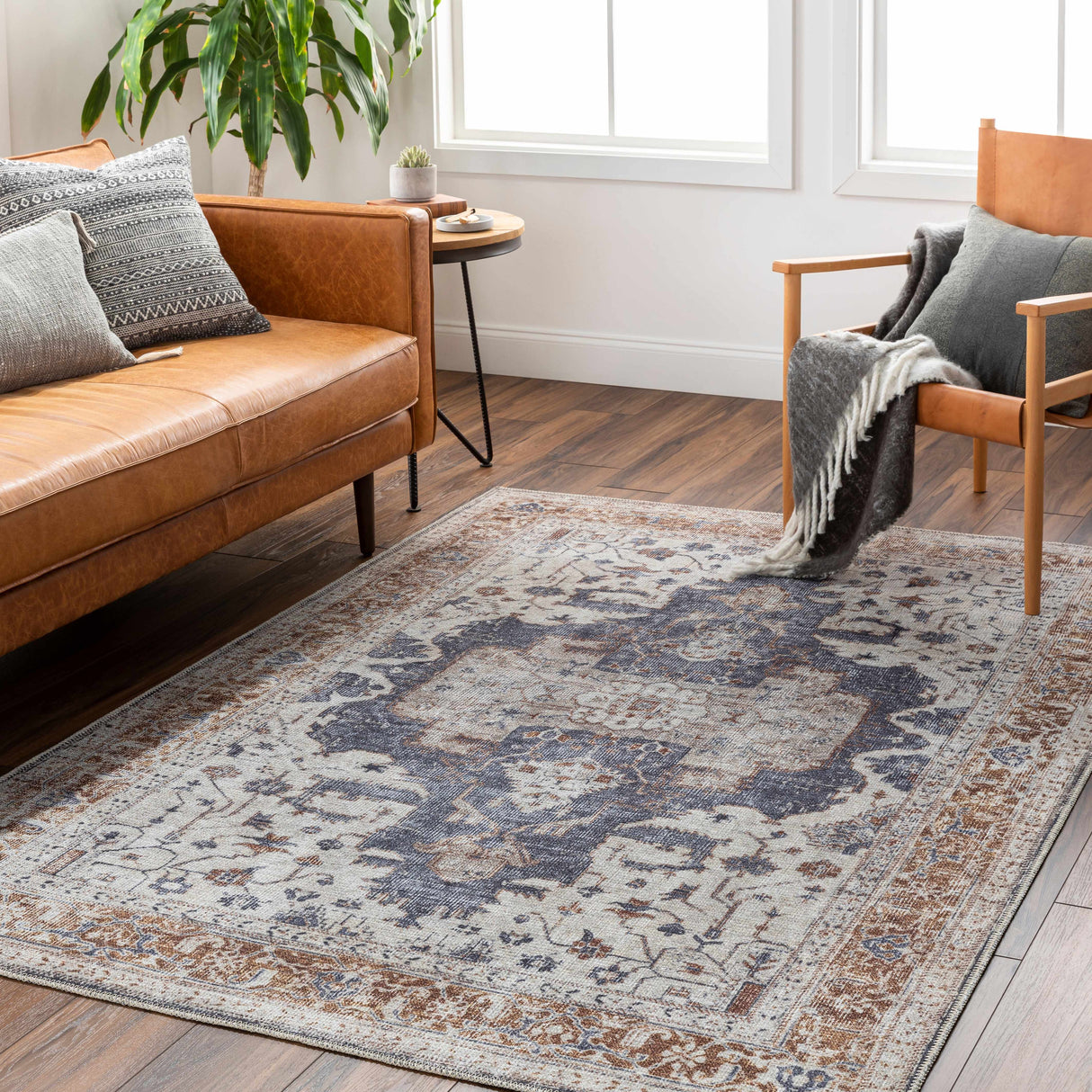Egor Washable Area Rug - Clearance