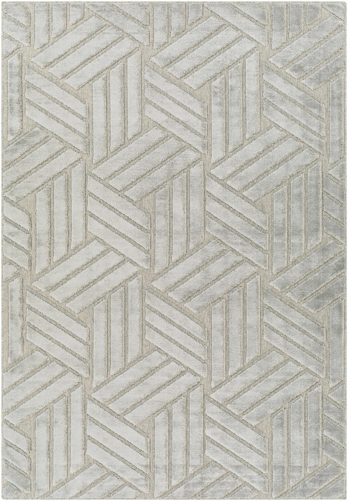 Sancaktepe Premium Wool & Viscose Area Rug - Clearance