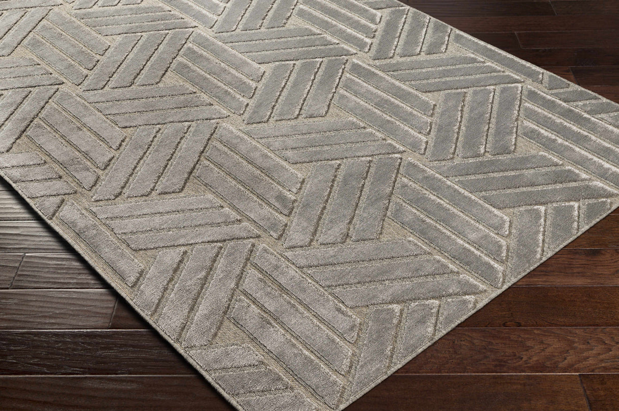 Sancaktepe Premium Wool & Viscose Area Rug - Clearance