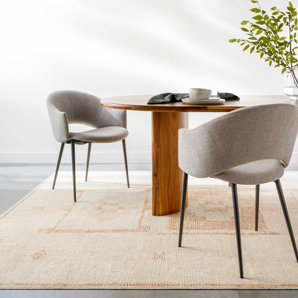 Solana Medallion Peach - Livabliss x Becki Owens