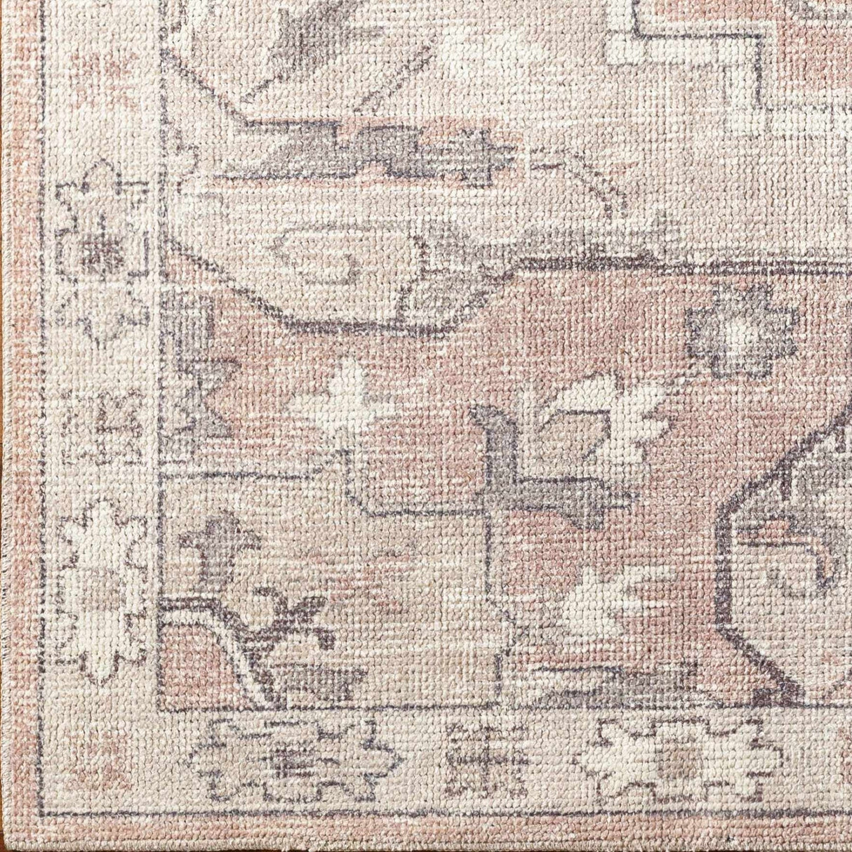 Elle Medallion Taupe Area Rug