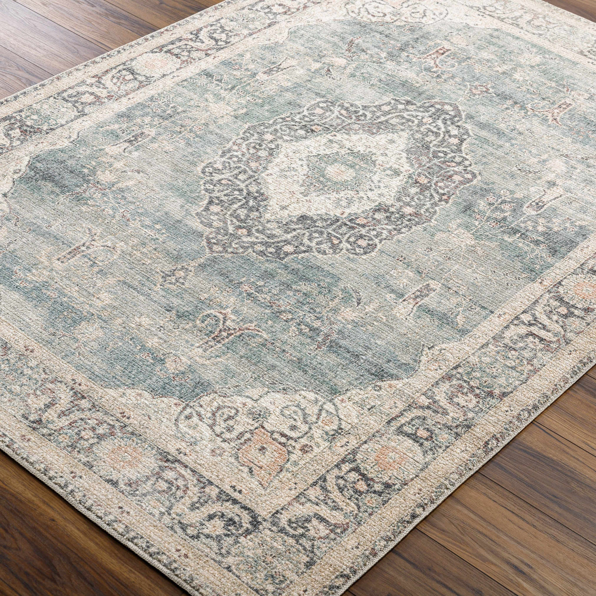 Marlene Medallion Blue Area Rug - Becki Owens x Livabliss