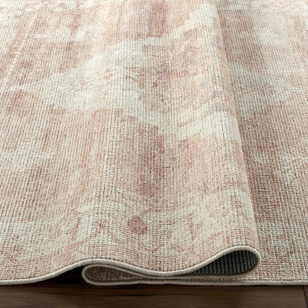 Luca Medallion Dusty Pink Area Rug