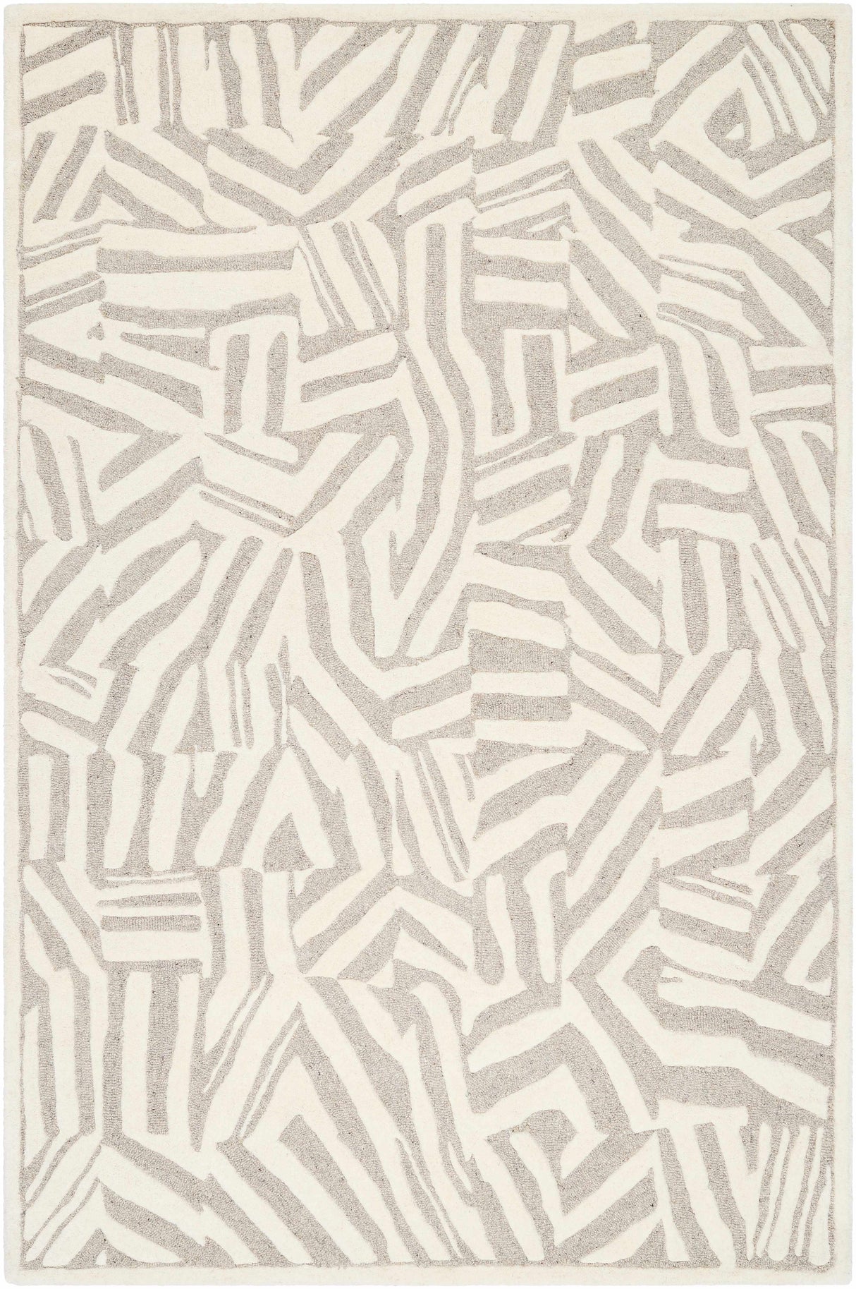 Avian Cream Wool Area Rug