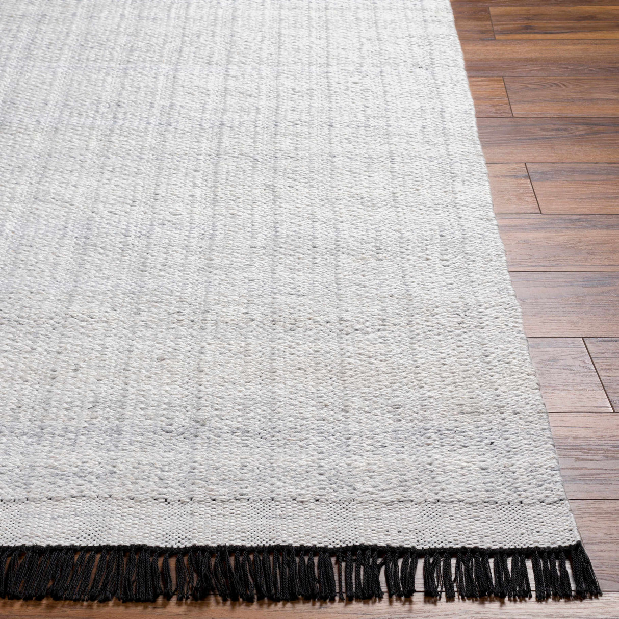 Light Gray Anane Area Rug - Clearance