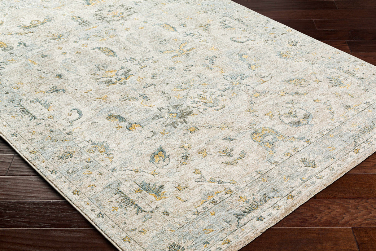 Emile Textured Rug with Fringes