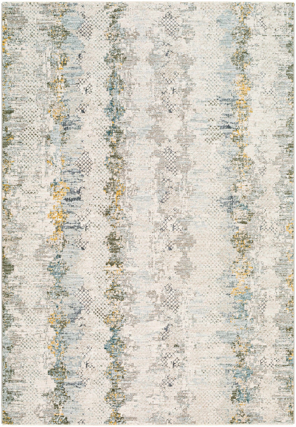 Lalo Textured Rug with Fringes