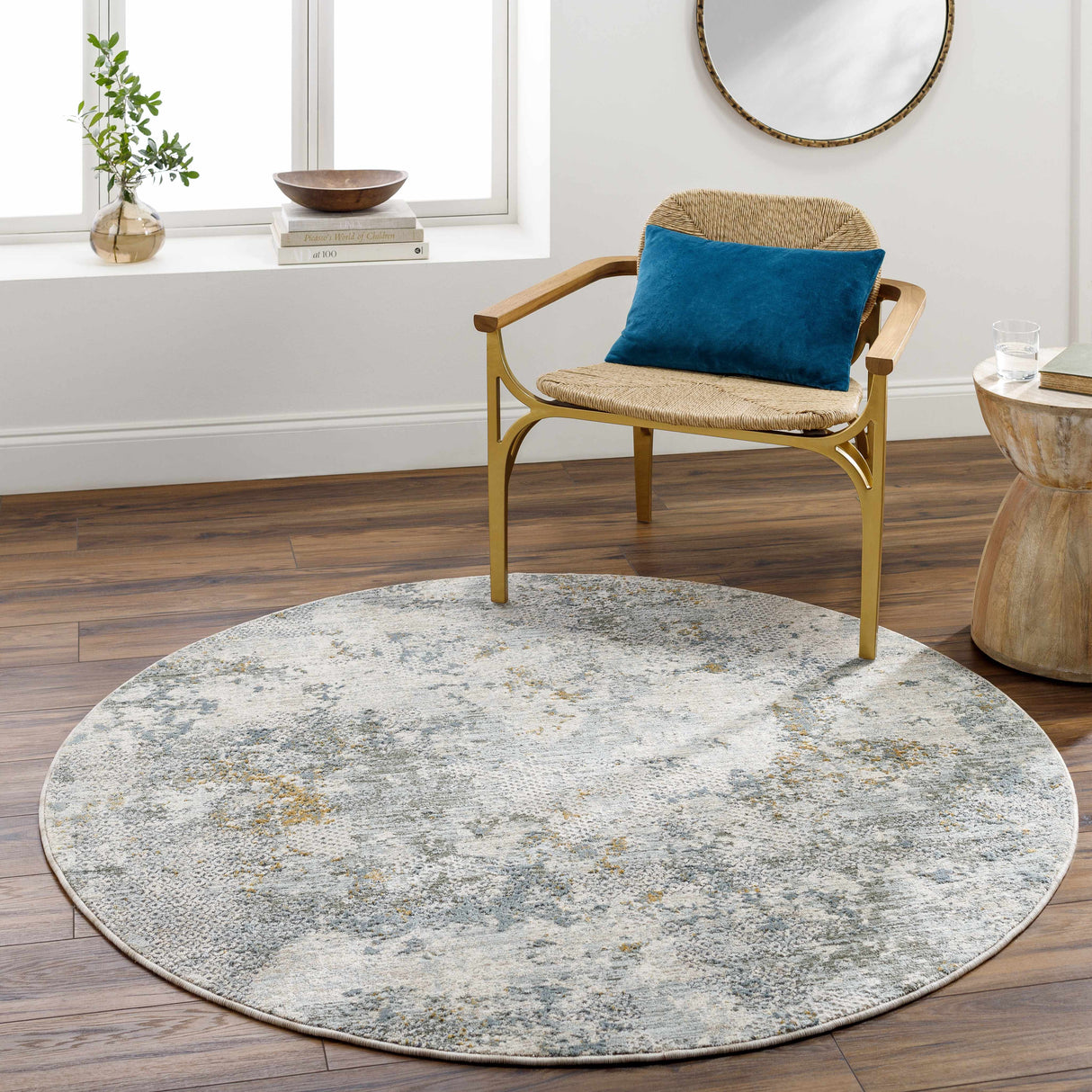 Pizi Textured Rug with Fringes