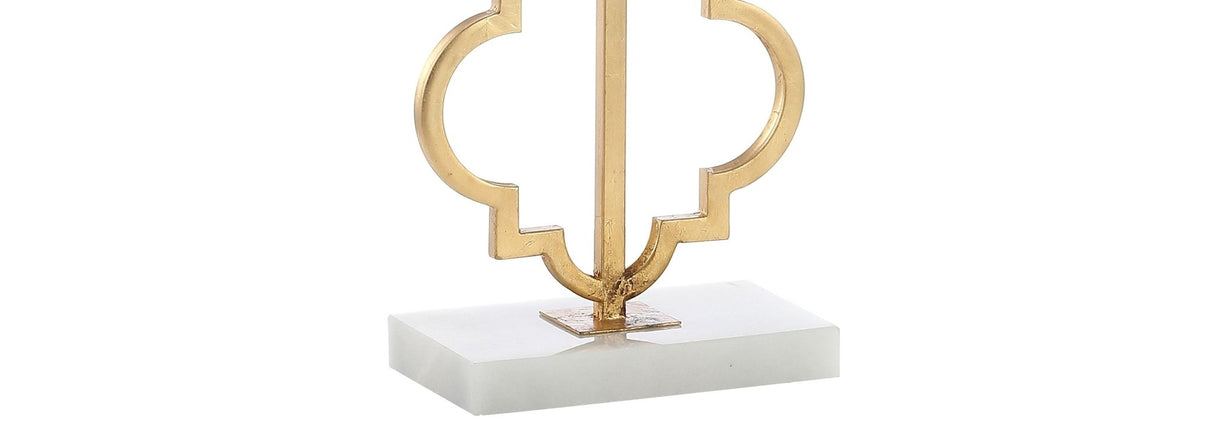 Selina iron ogee trellis modern led table lamp - Tuesday Morning - Table Lamps