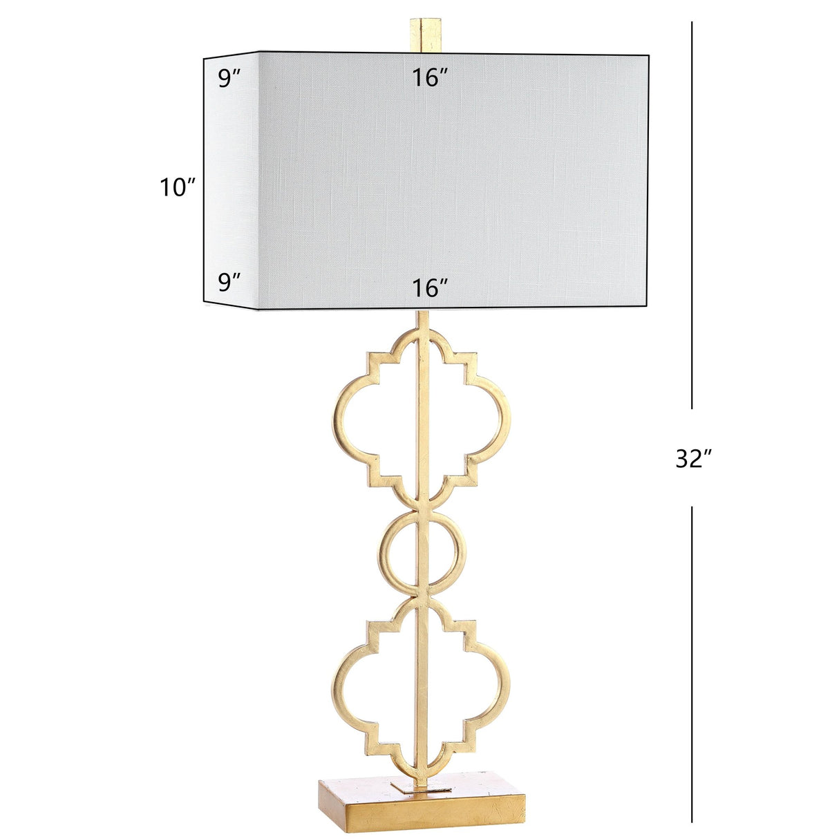Selina iron ogee trellis modern led usb table lamp - Tuesday Morning - Table Lamps