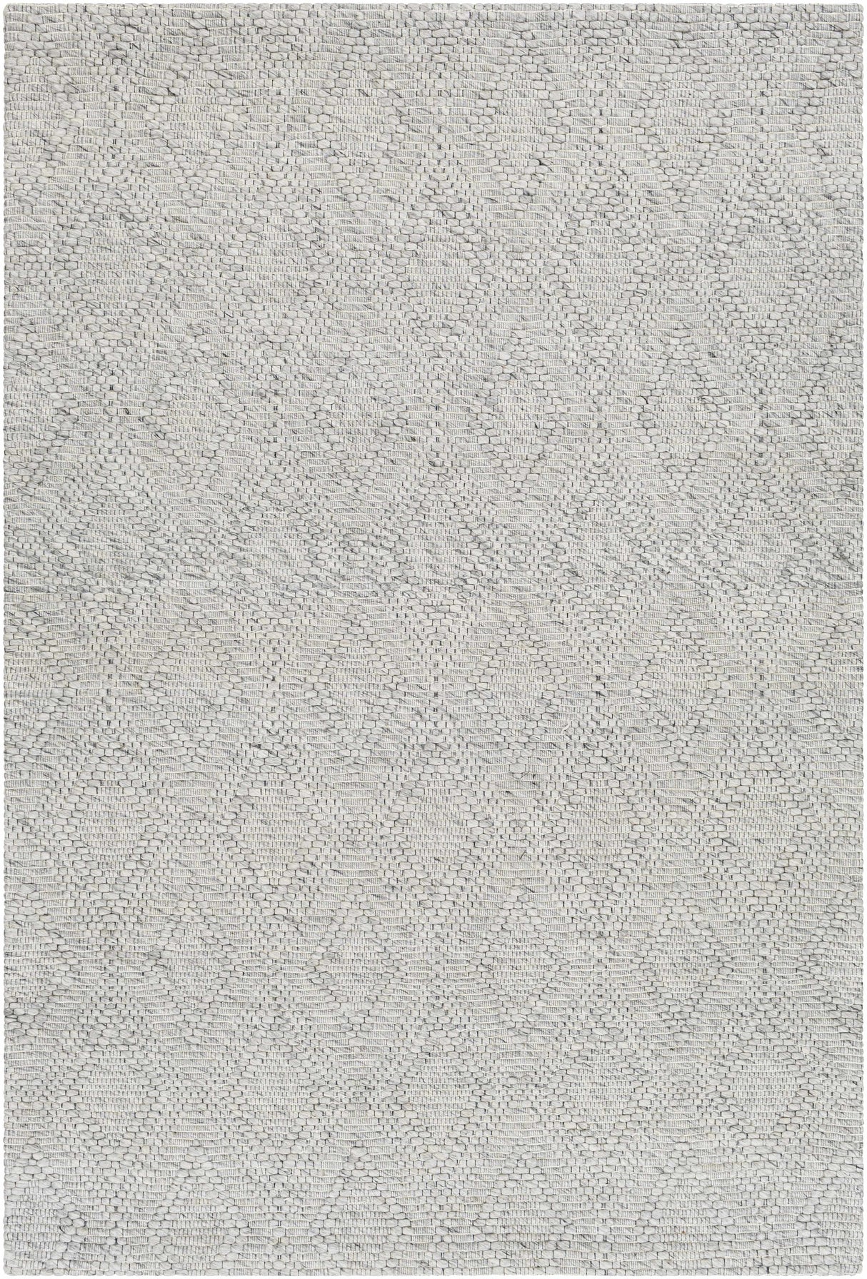 Kasib Gray Hand Woven Area Rug - Clearance