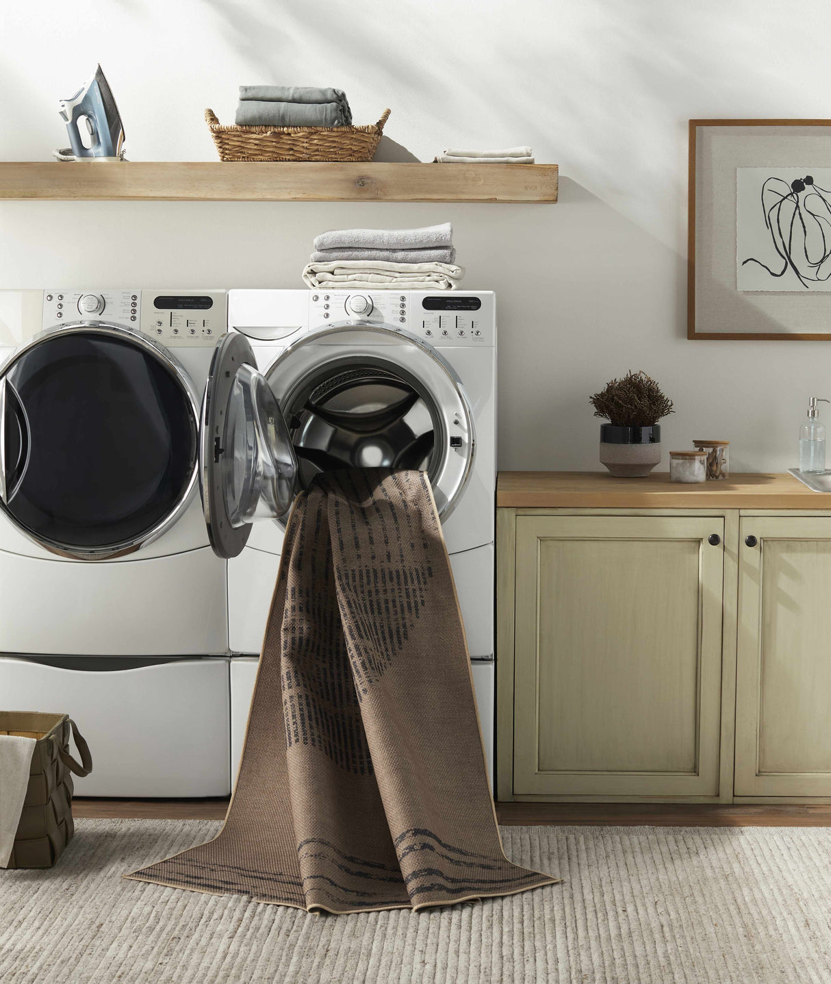 Yuki Washable Area Rug - Clearance