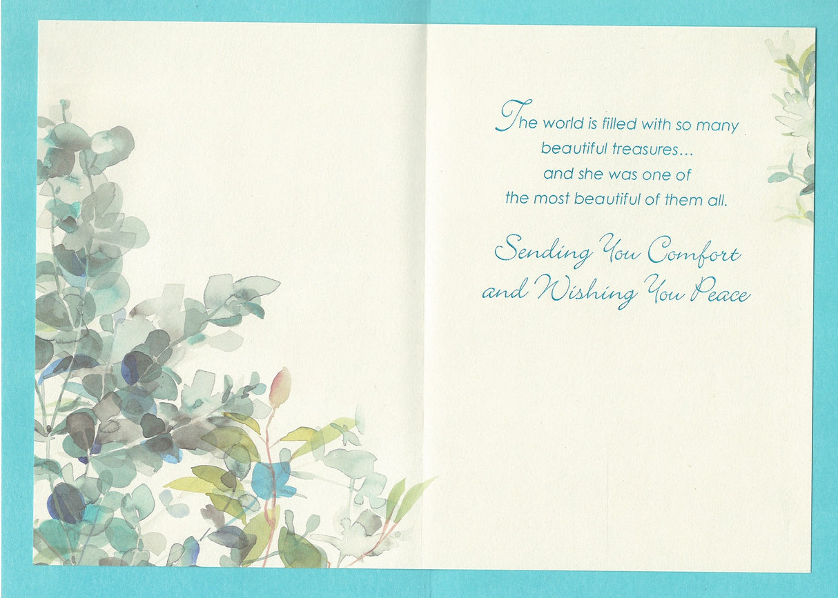 Loved and Remembered Sympathy Card