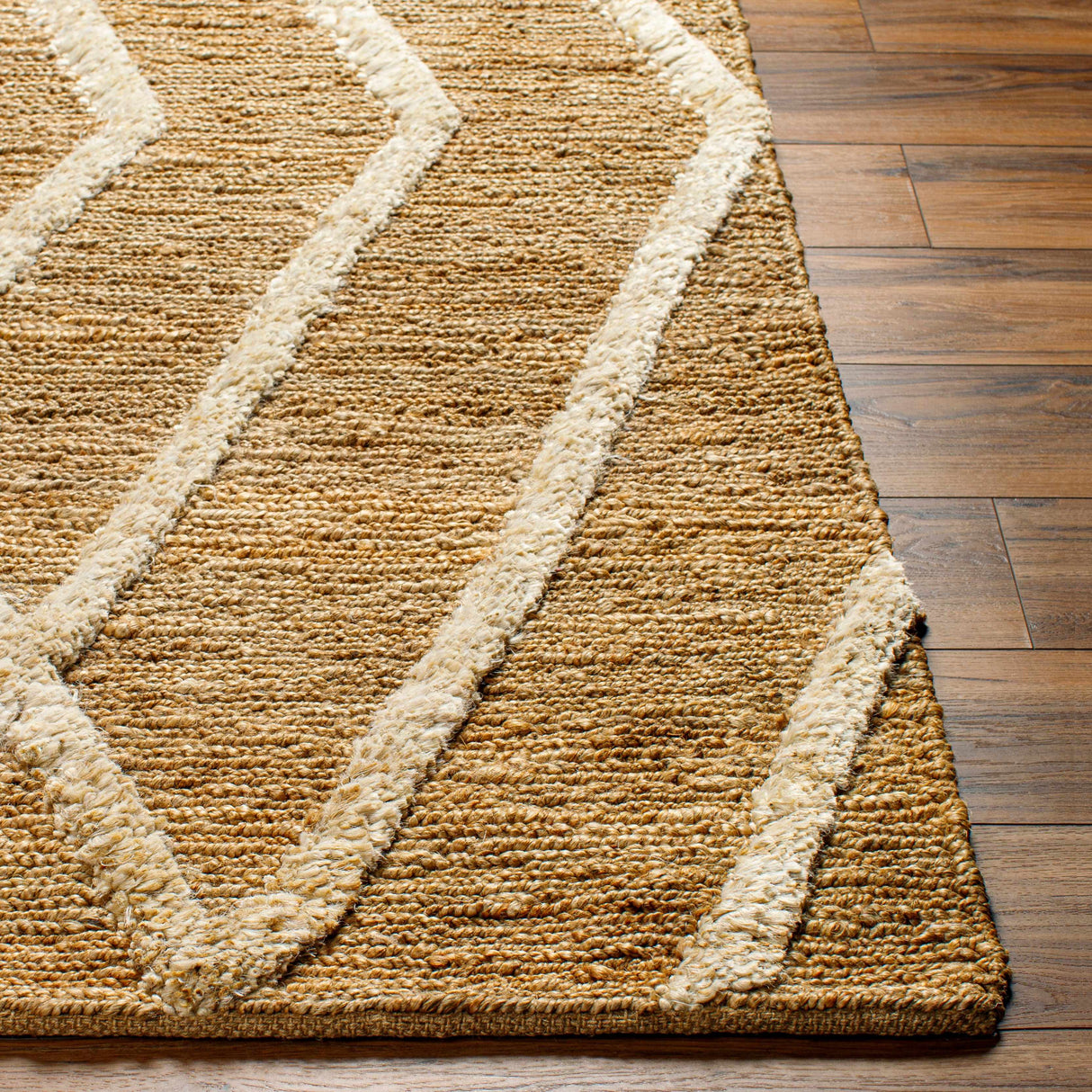 Allie Textured Jute Rug - Clearance