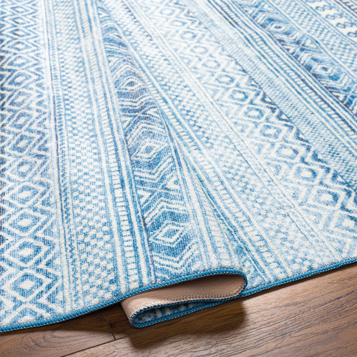Gizeh Arctic Stone Washable Area Rug - Clearance