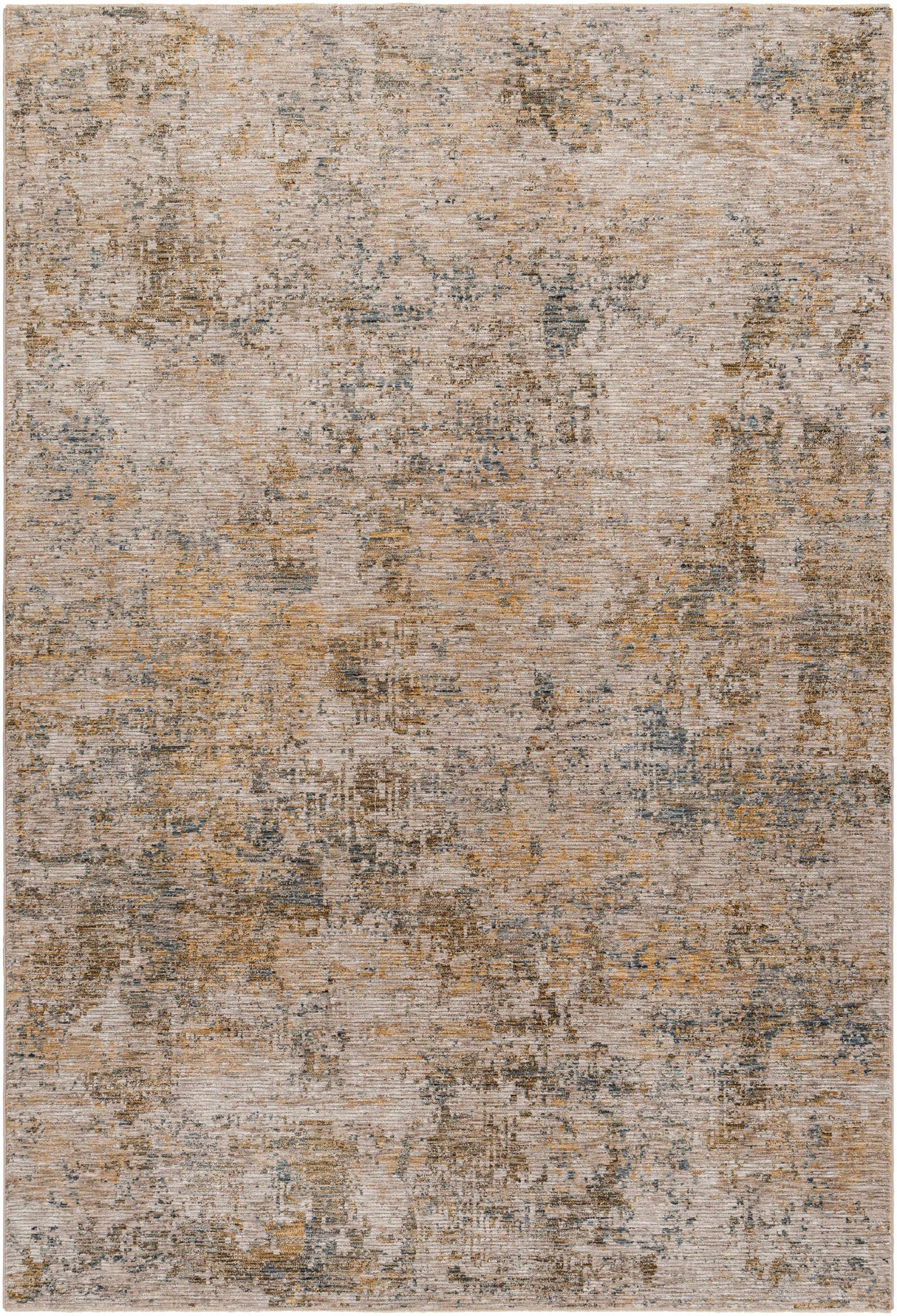 Chas Beige Rich Textured Traditional Rug
