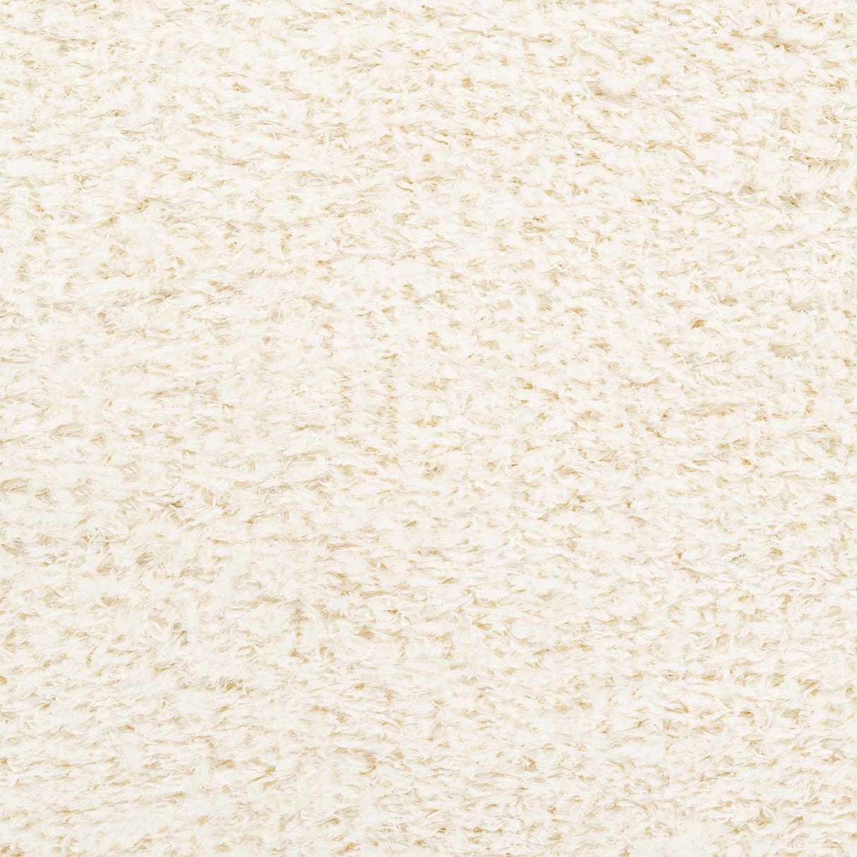 Siari Solid Cream Plush Rug