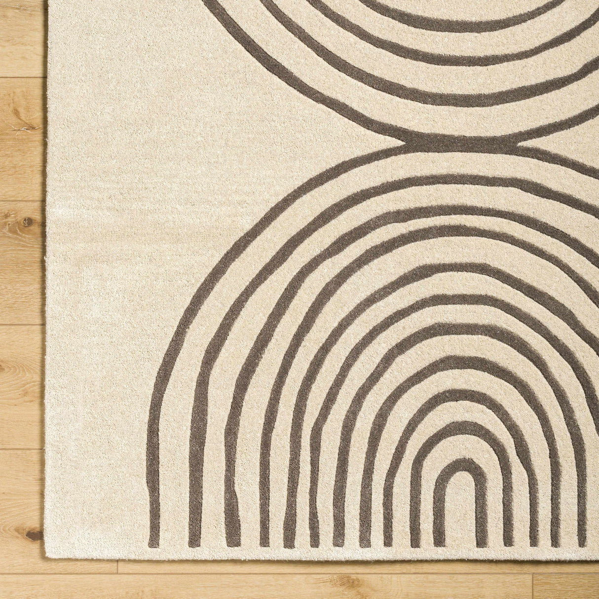 Fuat Beige Area Rug - Clearance