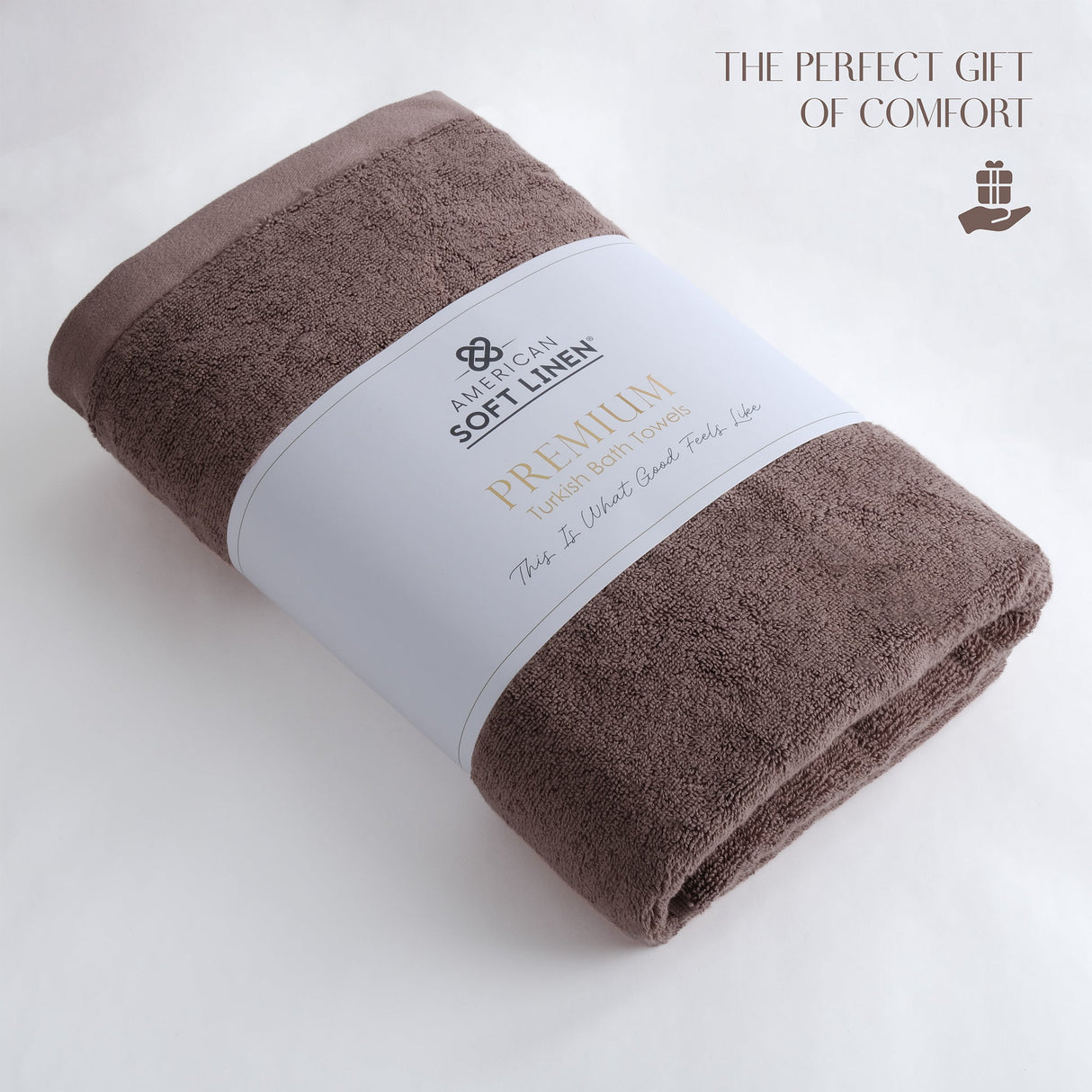 SIENA Turkish Cotton Jumbo Bath Towel Set – 700 GSM, 30 x 56", 2-Piece