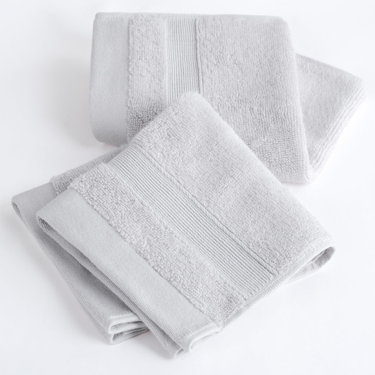 SIENA Turkish Cotton Washcloths – 700 GSM Luxury 13 x 13", 2-Piece