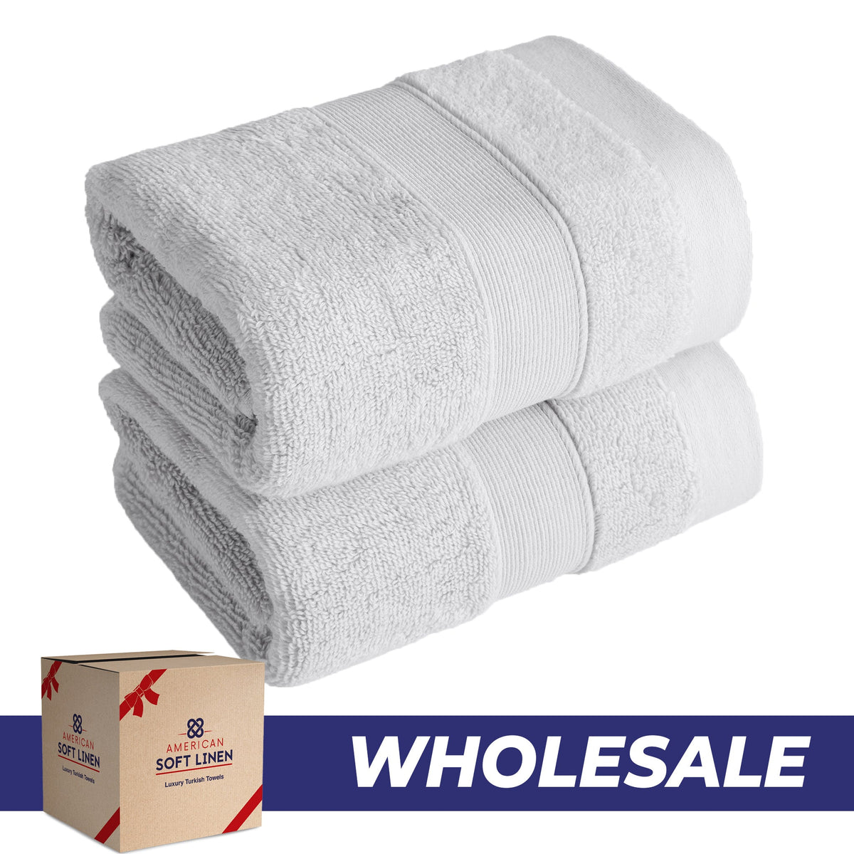 SIENA Wholesale Luxury 100% Turkish Cotton Hand Towels – 700 GSM, Case Pack of 42