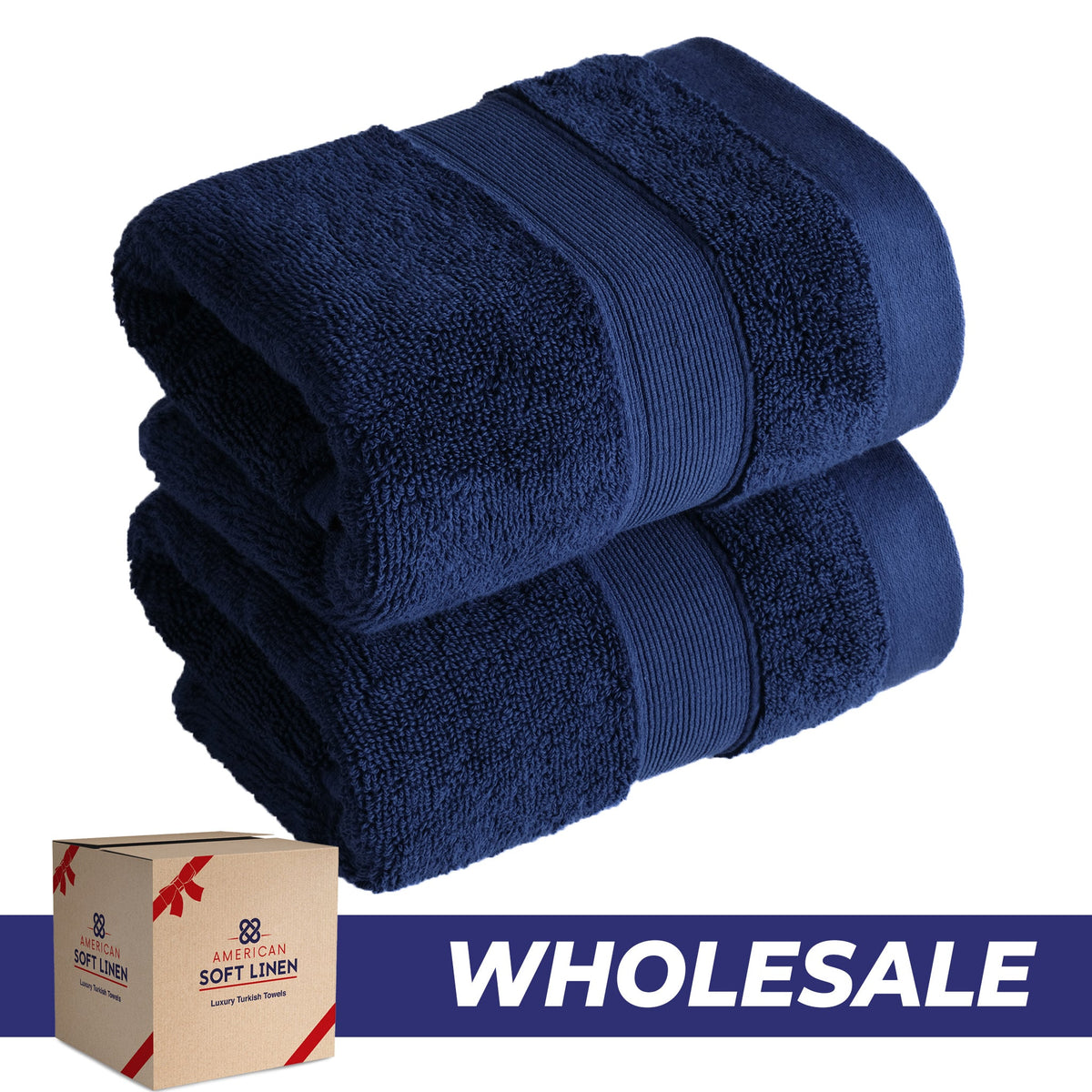 SIENA Wholesale Luxury 100% Turkish Cotton Hand Towels – 700 GSM, Case Pack of 42