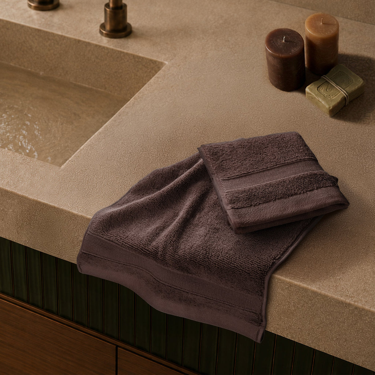 SIENA Wholesale Luxury Turkish Cotton Washcloths – 700 GSM, Case Pack of 120