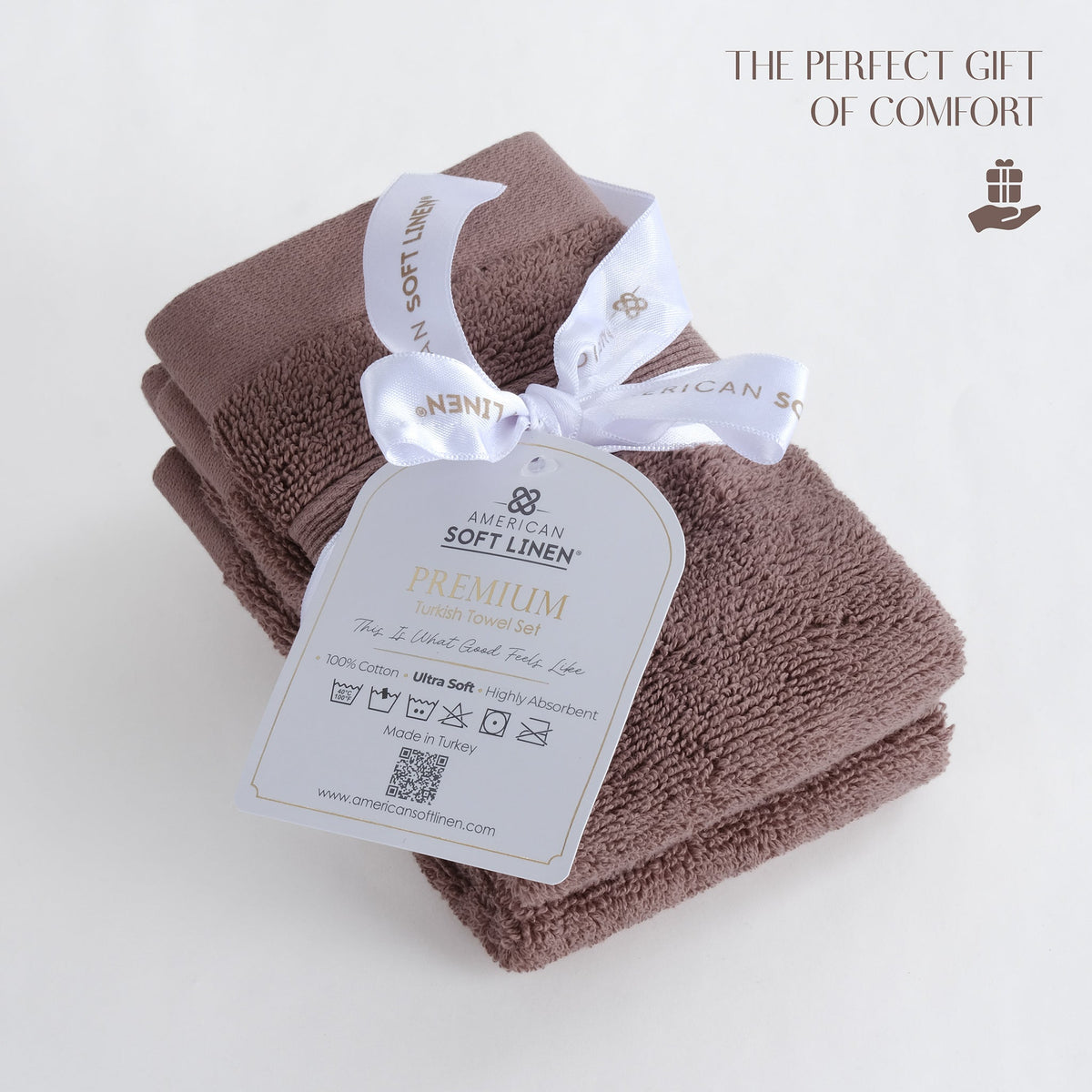 SIENA Wholesale Luxury Turkish Cotton Washcloths – 700 GSM, Case Pack of 120