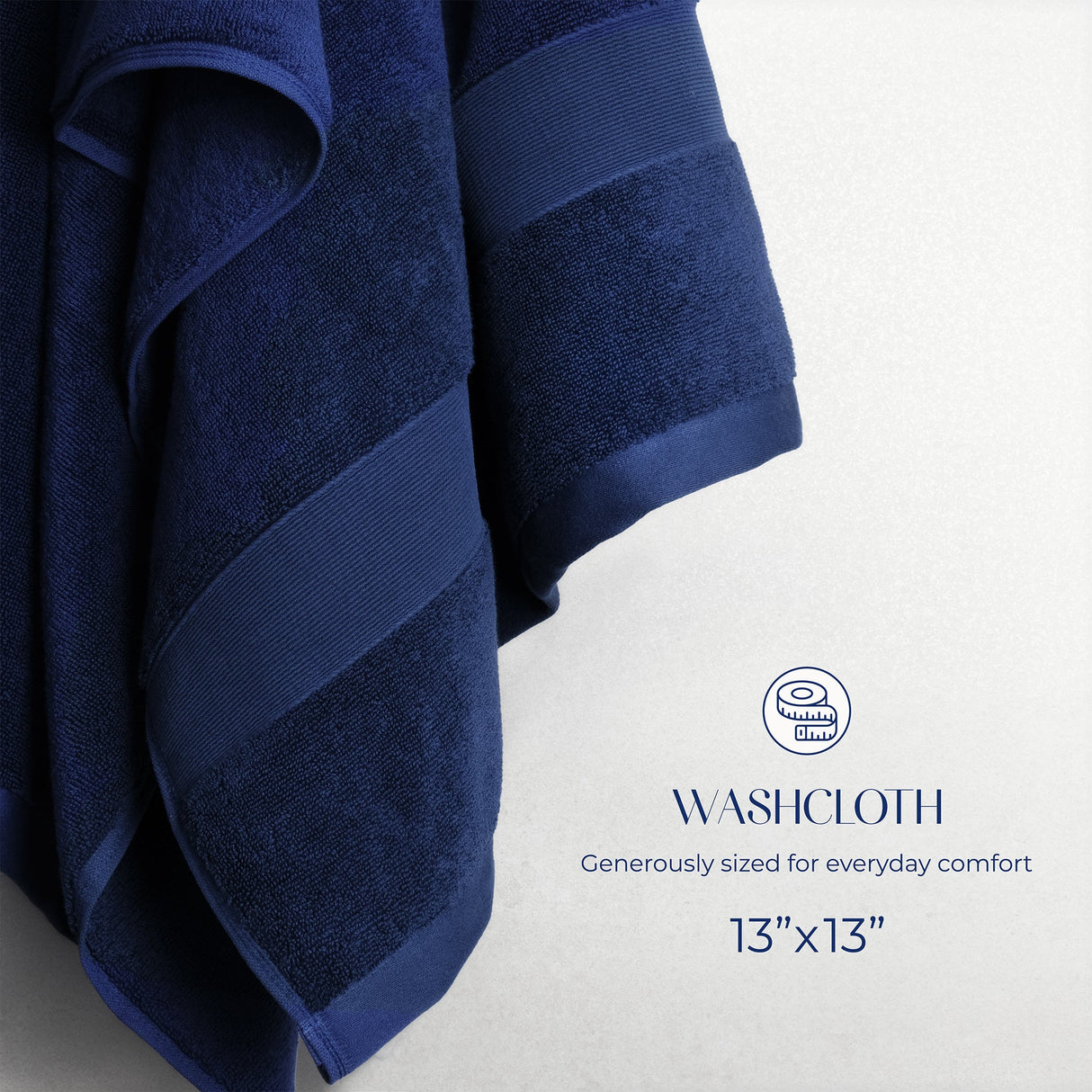 SIENA Wholesale Luxury Turkish Cotton Washcloths – 700 GSM, Case Pack of 120