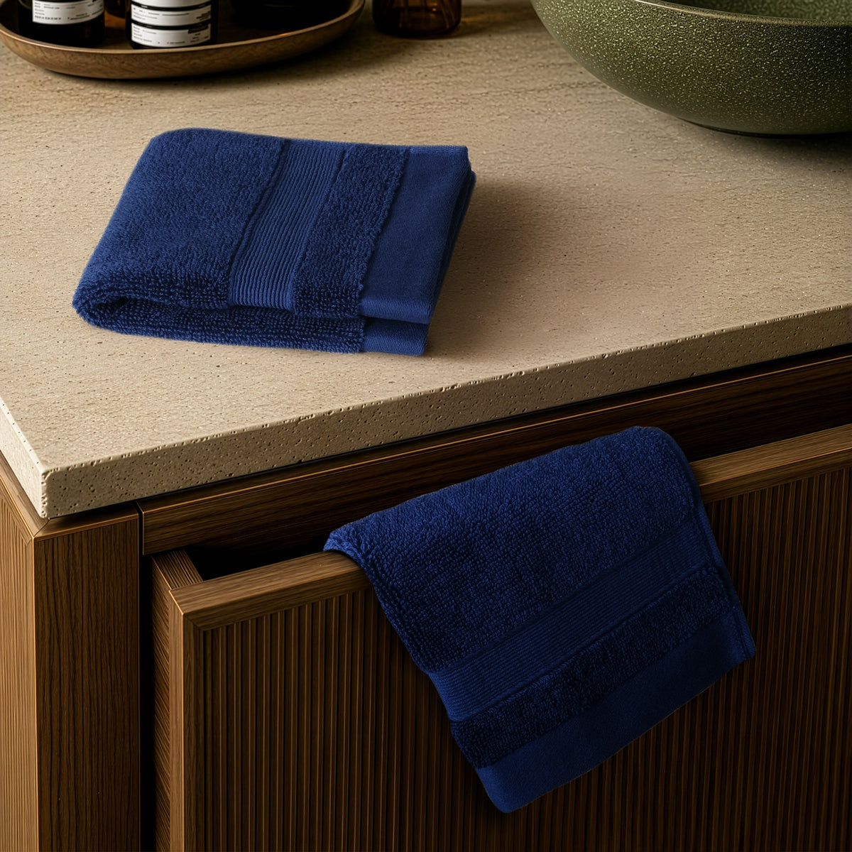 SIENA Wholesale Luxury Turkish Cotton Washcloths – 700 GSM, Case Pack of 120
