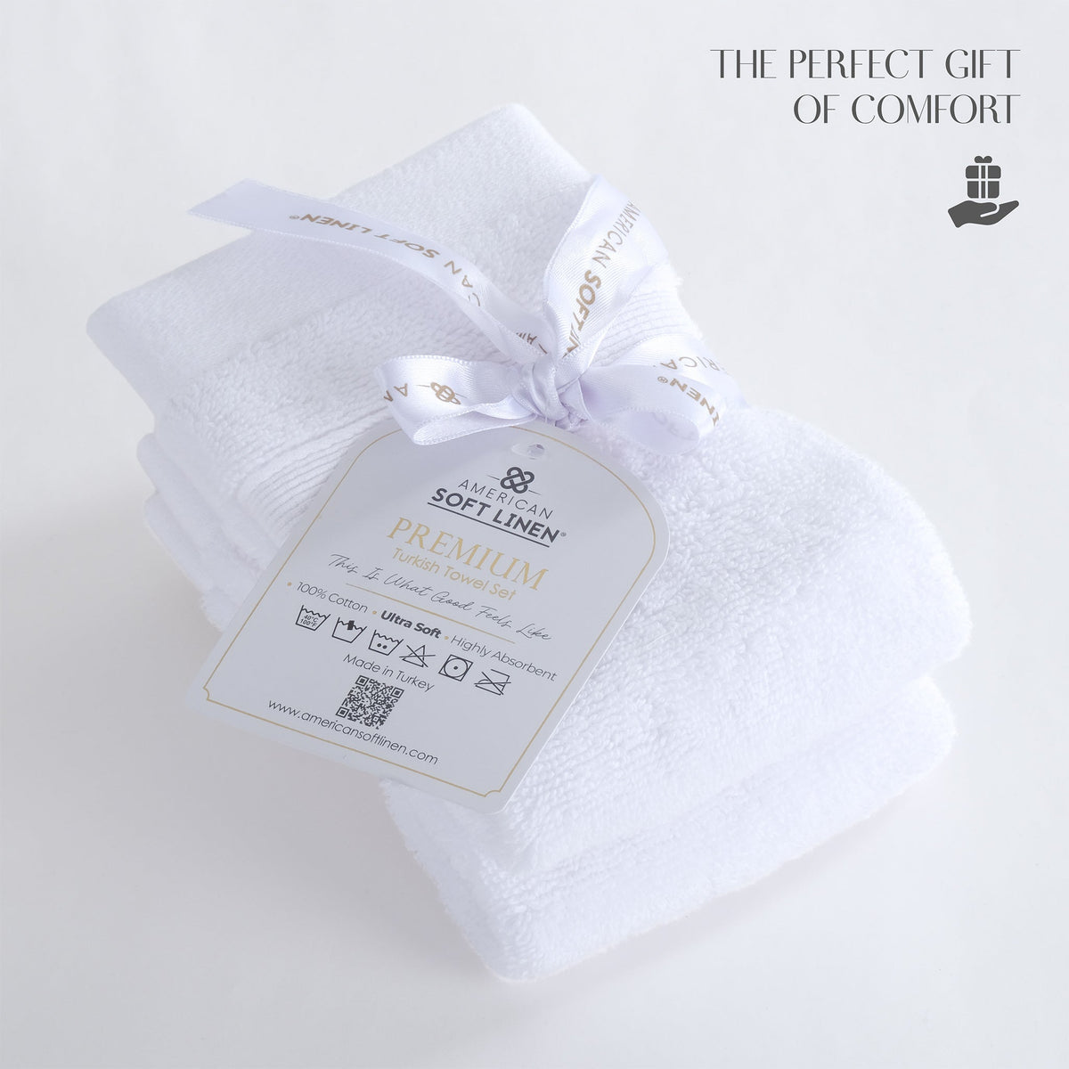 SIENA Wholesale Luxury Turkish Cotton Washcloths – 700 GSM, Case Pack of 120