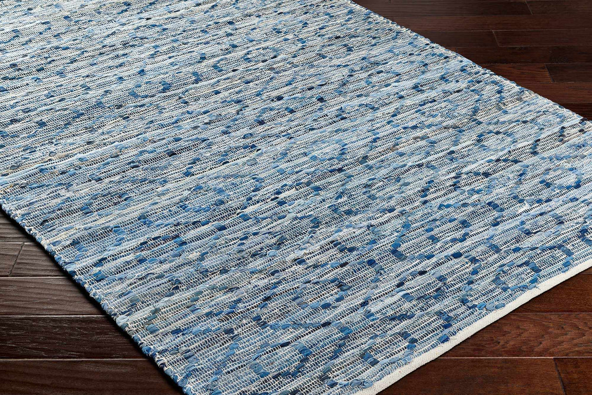 Gurit Blue & Brown Area Rug - Clearance