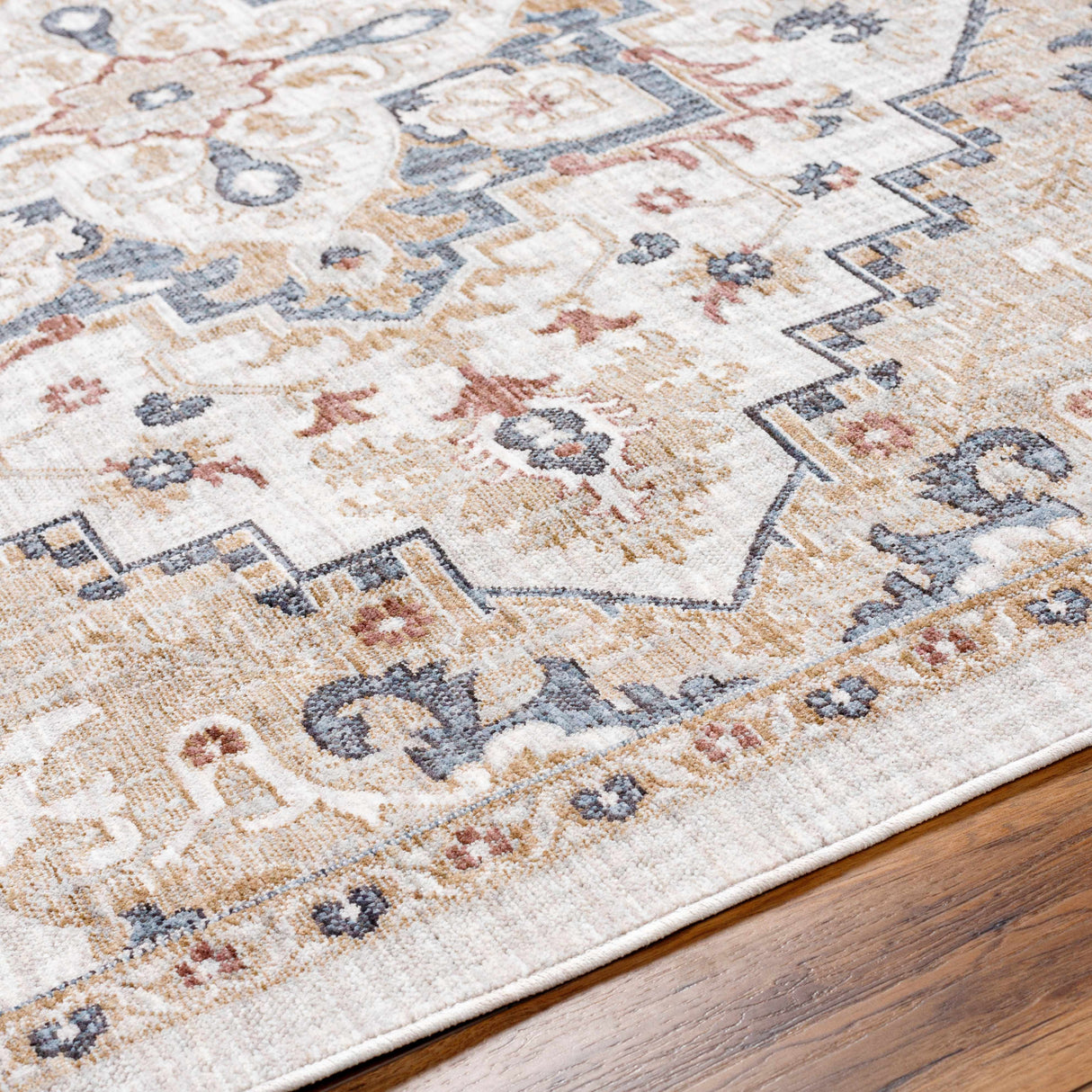 Lewa Cream Area Rug - Clearance