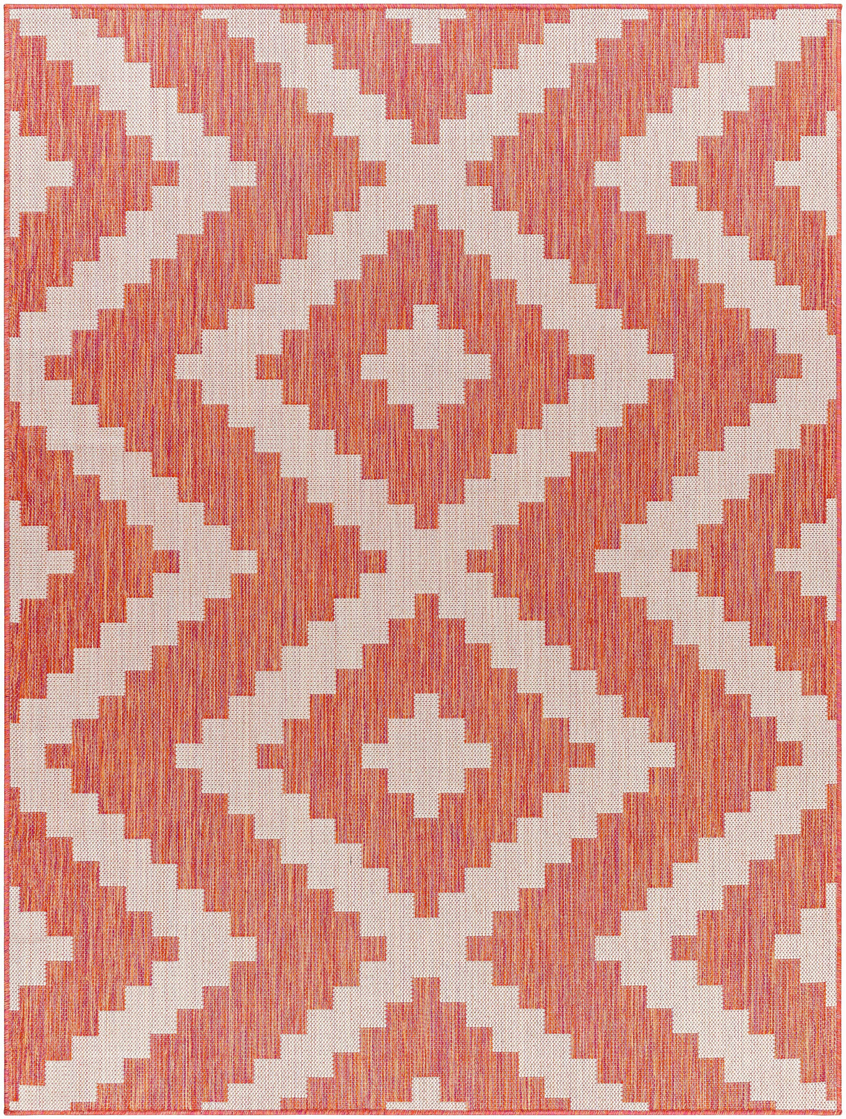 Anke Orange Area Rug - Clearance