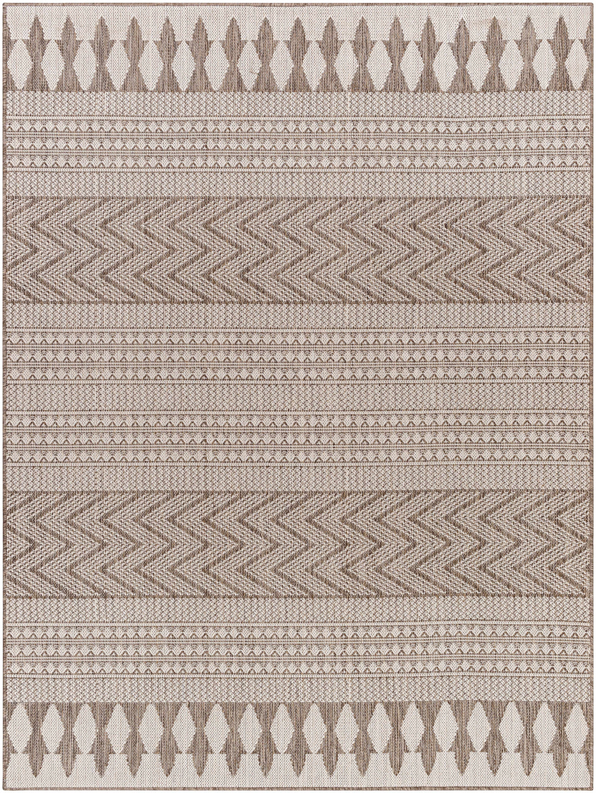 Asif Brown Area Rug - Clearance
