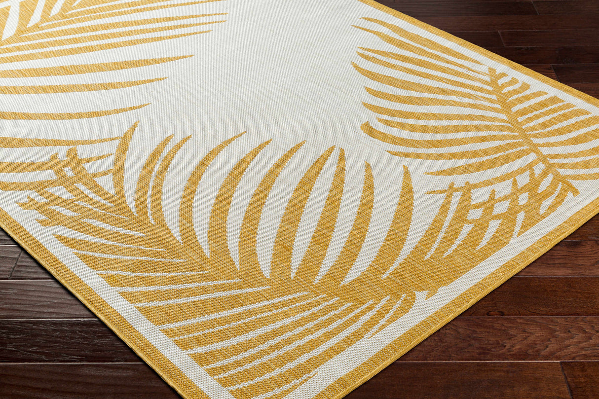 Dina Mustard & Beige Area Rug - Clearance