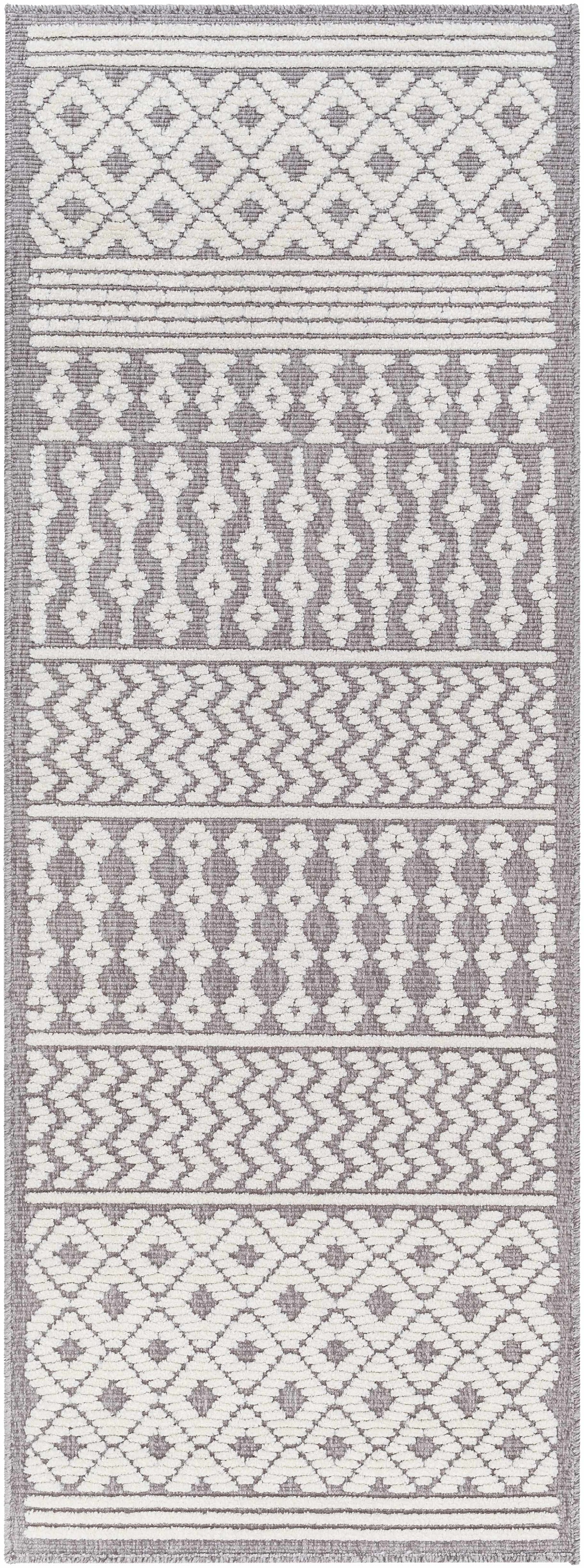 Drago Gray 3D Area Rug - Clearance