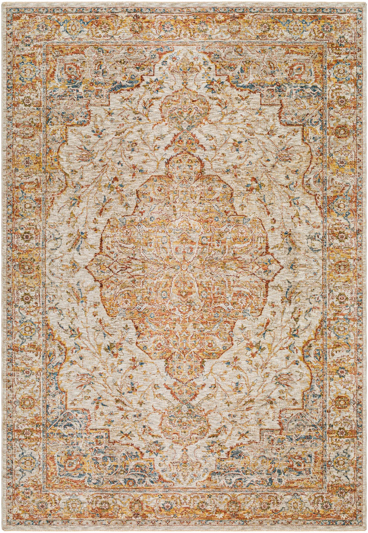 Aman Beige Area Rug - Clearance