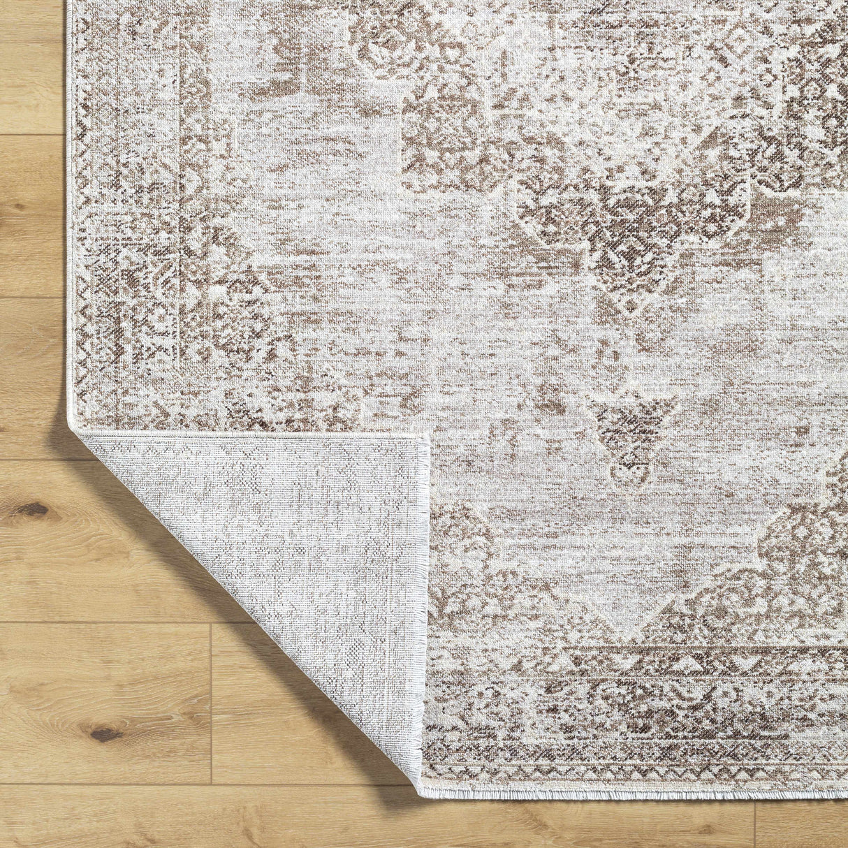 Kosta Beige Medallion Area Rug - Clearance