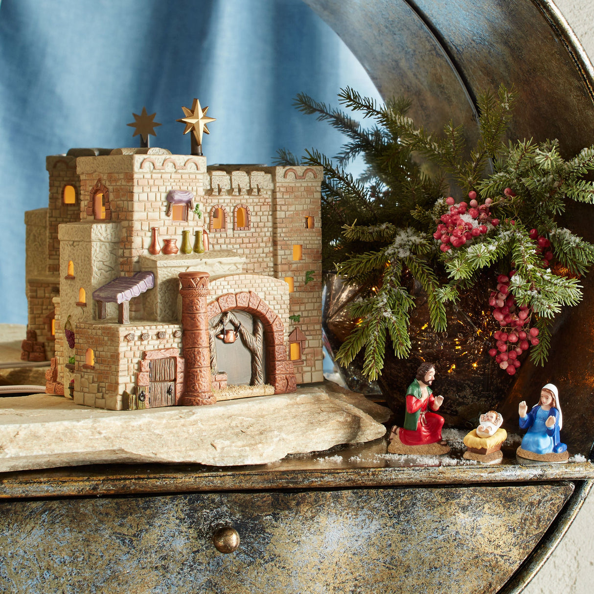 Holy Land Little Town Of Bethlehem - The Inn Lit House