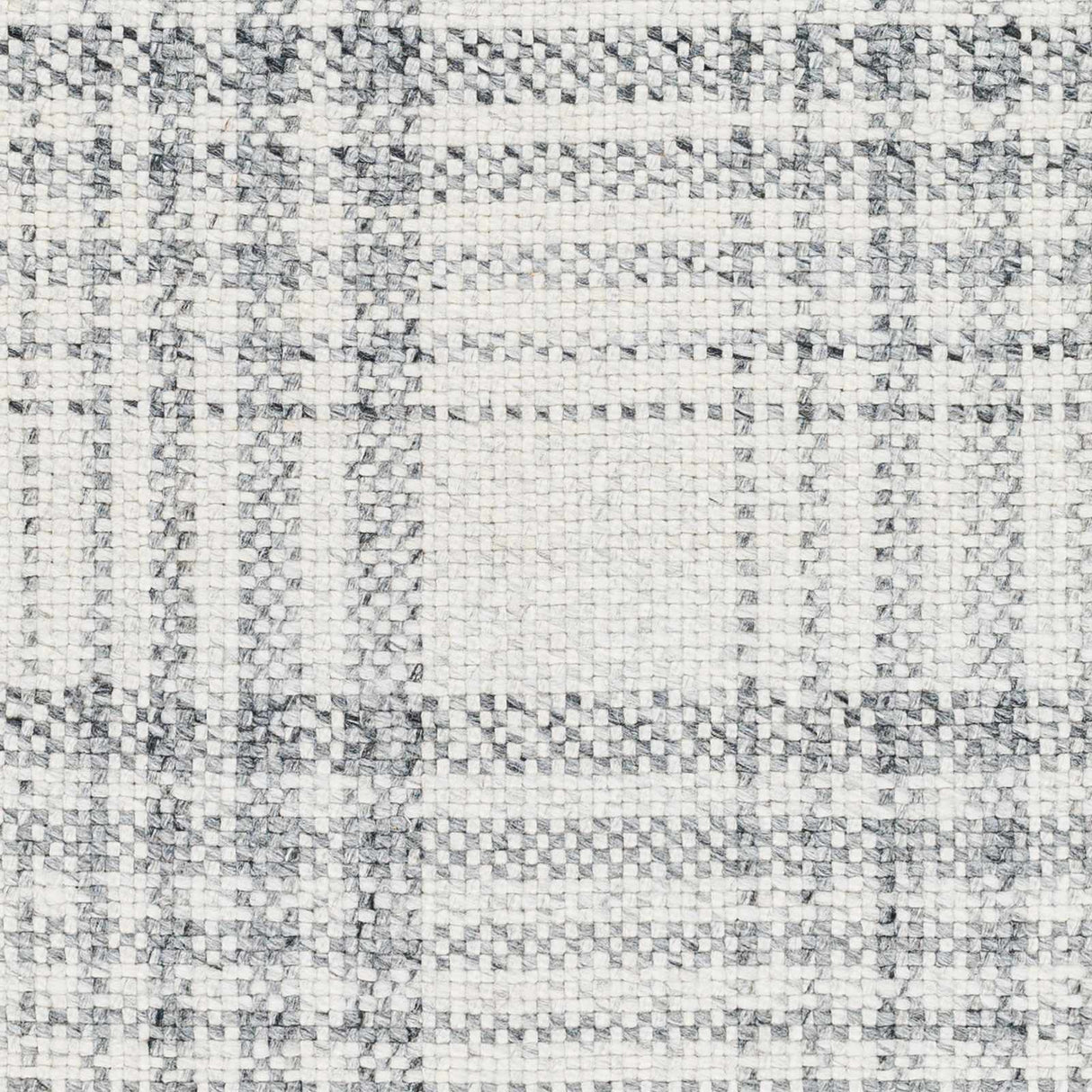 Inara Gray Plaid Area Rug