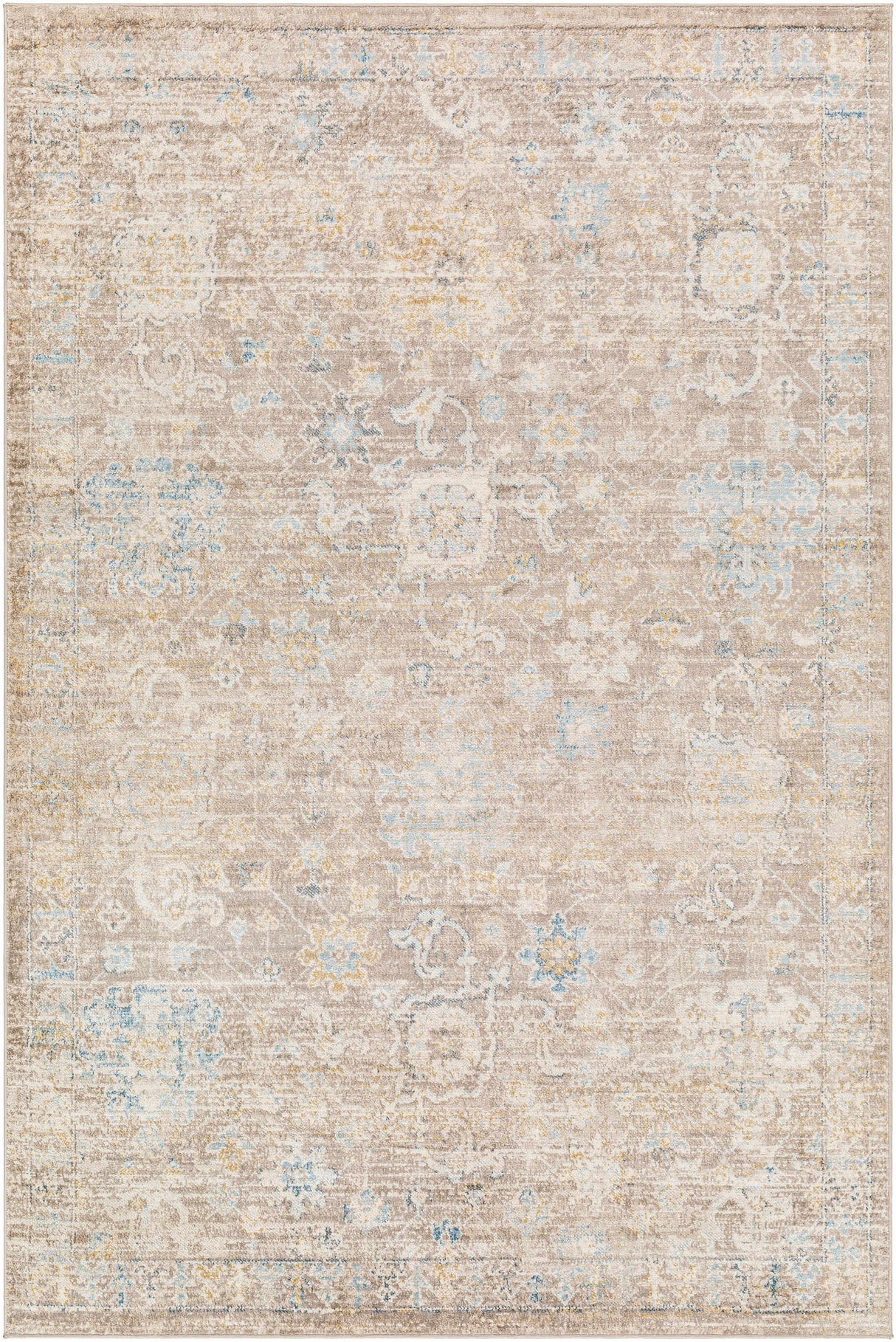 Harim Light Brown Area Rug - Clearance
