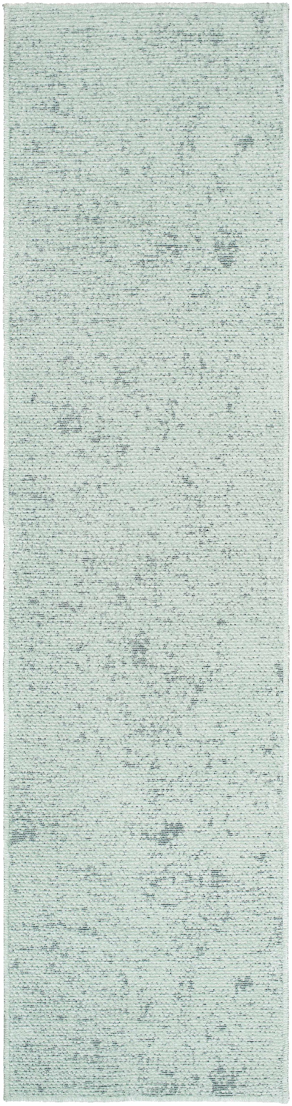 Isako Seafoam Solid Washable Area Rug - Clearance