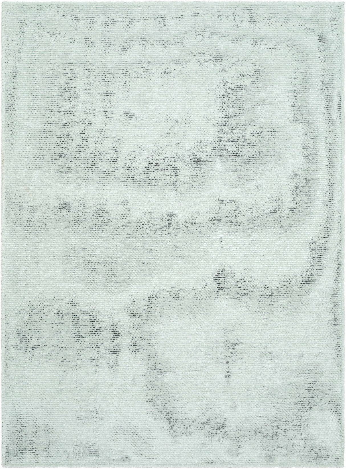 Isako Seafoam Solid Washable Area Rug - Clearance