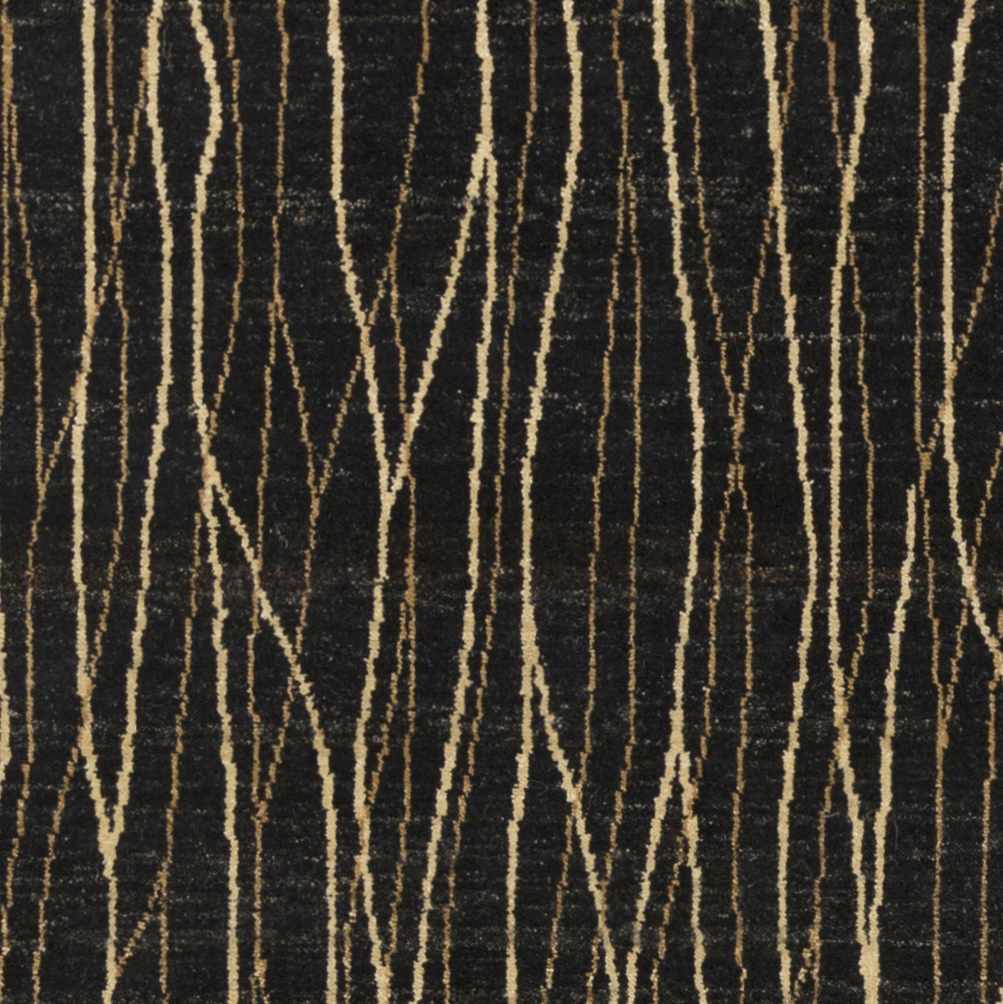 Olavi Black Area Rug - Clearance