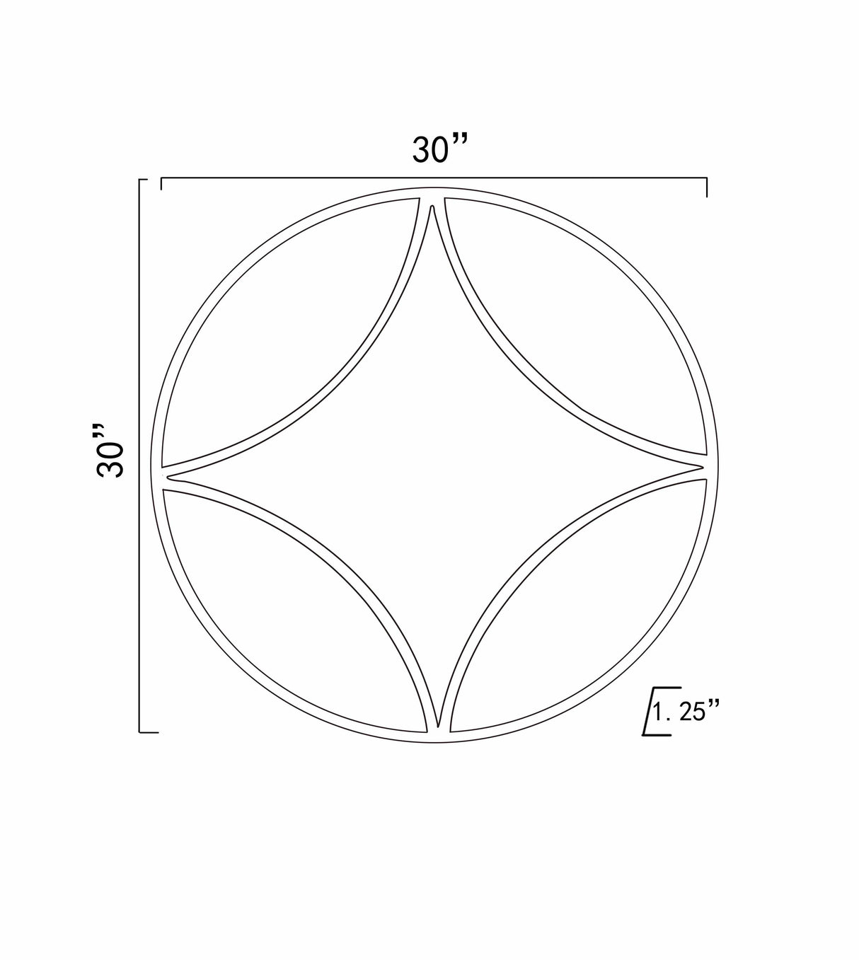 Stallings Mirror - Clearance