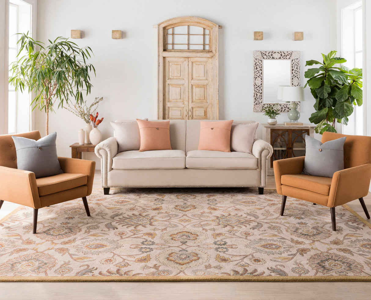 Conesus Hand Tufted Tan 1012 Area Rug