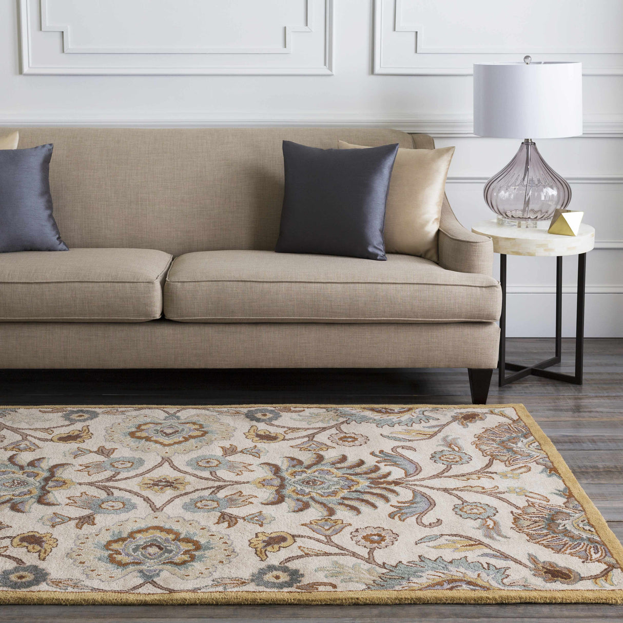 Conesus Hand Tufted Tan 1012 Area Rug